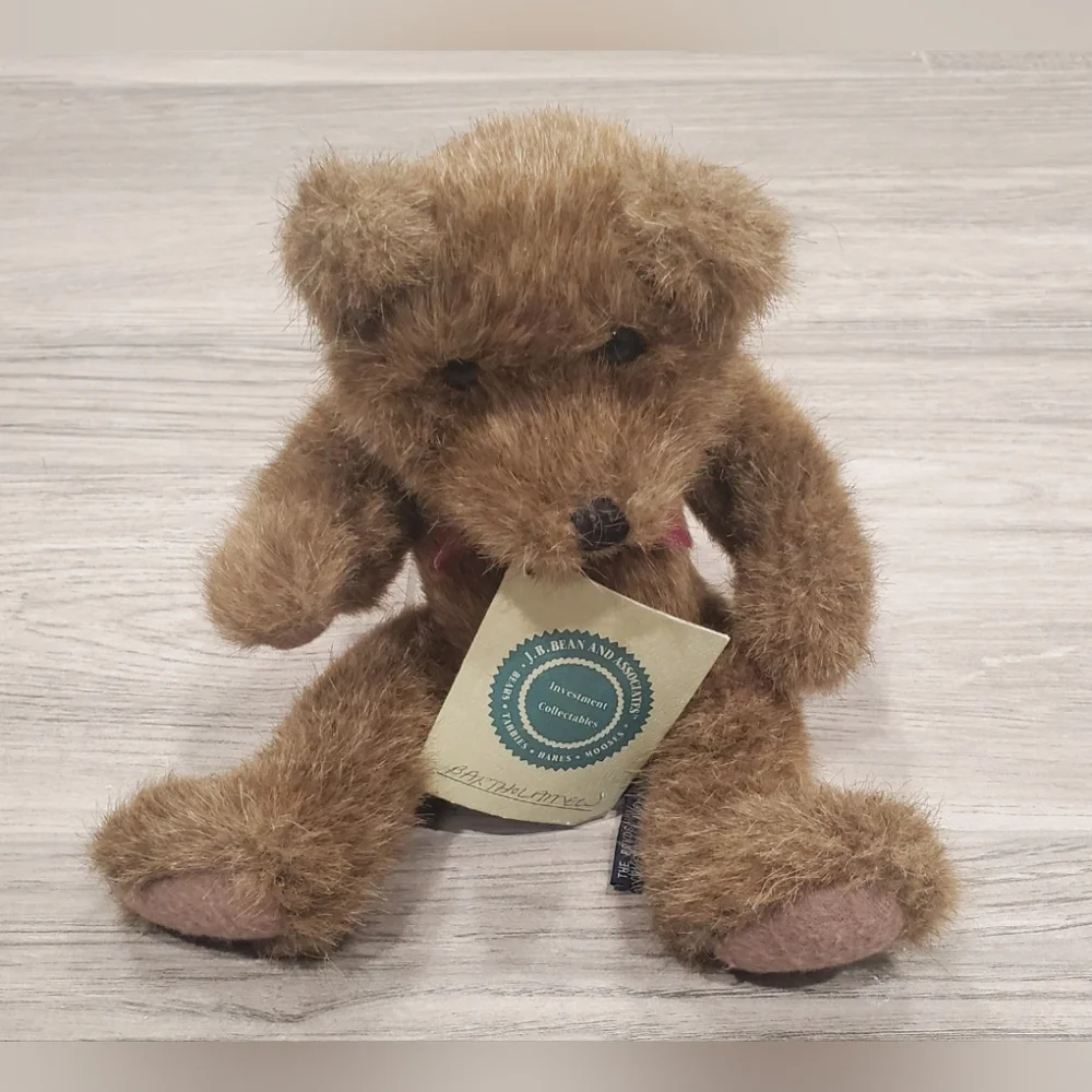 Boyds Bears Vintage Teddy Bear J. B. Bean & Associates Retired Soft Plush